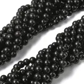 Natural Ice Obsidian Beads Strands