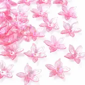 Transparent Acrylic Beads