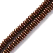Electroplated Non-magnetic Hematite Beads Strands