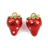 Brass Enamel Pendants