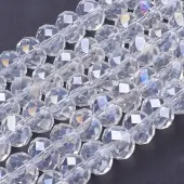 Electroplate Glass Beads Strands