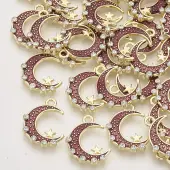 Alloy Enamel Pendants