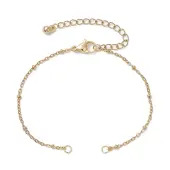 304 Stainless Steel Satellite Chain Bracelet Making