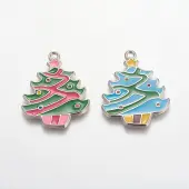 Alloy Enamel Pendants