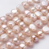 Natural Cultured Freshwater Pearl Beads Strands
