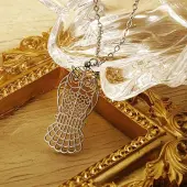Non-Tarnish Stainless Steel Color Stainless Steel Pendant Necklace
