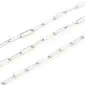 Non-Tarnish 3.28 Feet 304 Stainless Steel Paperclip Chains
