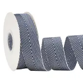 9M Polycotton(Polyester Cotton) Herringbone Ribbon