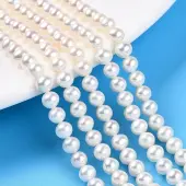 Natural Cultured Freshwater Pearl Beads Strands
