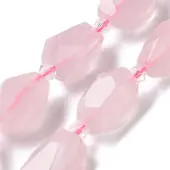 Natural Rose Quartz Beads Strands