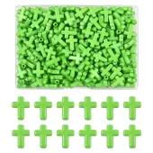 200Pcs Opaque Acrylic Beads