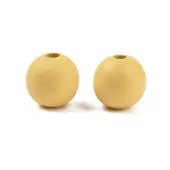 Wood European Beads
