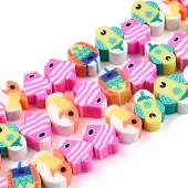 Handmade Polymer Clay Beads Strands
