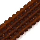 Transparent Glass Beads Strands