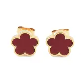 Flower Resin Stud Earrings
