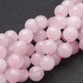 Natural Rose Quartz Beads Strands