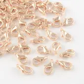 Zinc Alloy Lobster Claw Clasps
