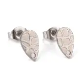 Non-Tarnish 304 Stainless Steel Stud Earring Findings