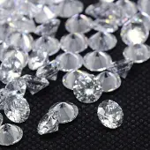 Diamond Shape Grade AAA Cubic Zirconia Cabochons