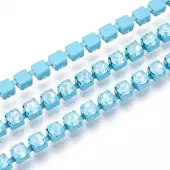 Iron Rhinestone Cup Chains