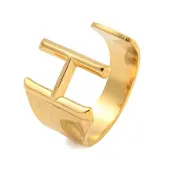 PVD Vacuum Plating 201 Stainless Steel Cuff Rings