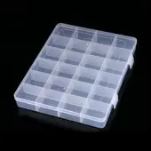 Transparent Plastic Bead Containers
