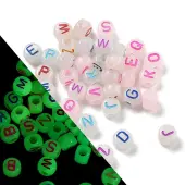 Luminous Transparent Acrylic Beads