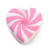 Heart Food Grade Eco-Friendly Silicone Focal Beads