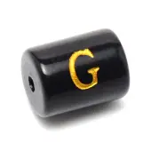 Painted Glass Beads