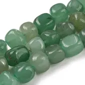 Natural Green Aventurine Bead Strands