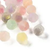 Frosted Transparent Resin Beads