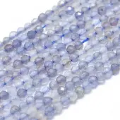 Natural Cordierite/Iolite/Dichroite Round Beads Strands