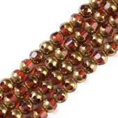 Electroplate Glass Beads Strands