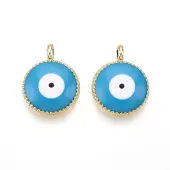 Alloy Enamel Pendants