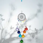 Crystals Chandelier Suncatchers Prisms Chakra Hanging Pendant
