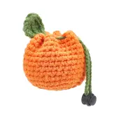 1Pc Tangerine Woolen Crochet Wallets
