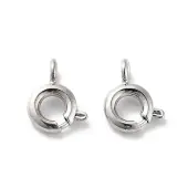 Brass Spring Ring Clasps