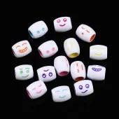 Opaque Acrylic Beads