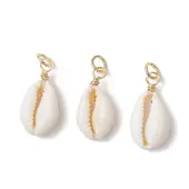 Natural Cowrie Shell Pendants