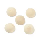 (Defective Closeout Sale: Wood Texture and Crack) Unfinished Natural Wood Cabochons
