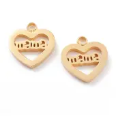 Ion Plating(IP) 304 Stainless Steel Charms