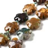 Natural Ocean Jasper/Ocean Agate Beads Strands