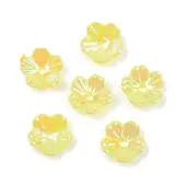 UV Plating Opaque Acrylic Bead Cap