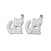 201 Stainless Steel Rhinestone Pendants