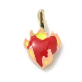 Brass Enamel Pendants