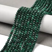 Natural Malachite Beads Strands