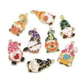 Alloy Enamel Pendants