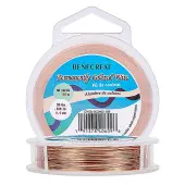 BENECREAT Round Copper Wire for Jewelry Making