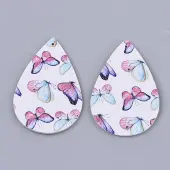 PU Leather Big Pendants