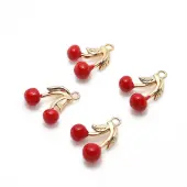 Brass Enamel Charms